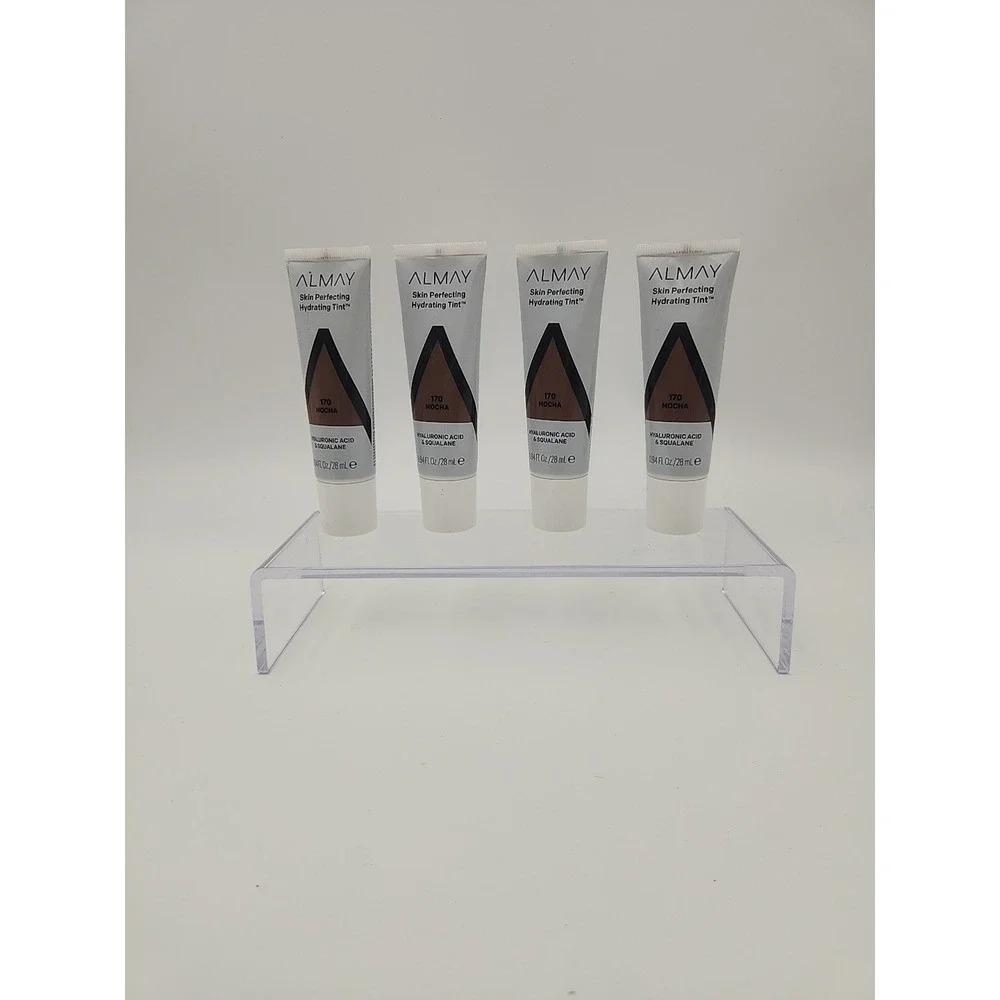 Almay Skin Perfecting Hydrating Tint 170 MOCHA Hyaluronic Acid Squalane Lot of 4